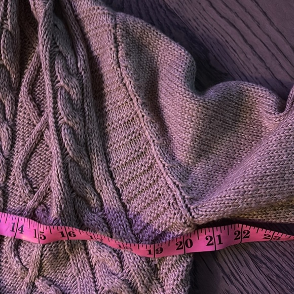 Cleo Beige Elsamanda style  Wool open Cardigan Size Small - Picture 8 of 15